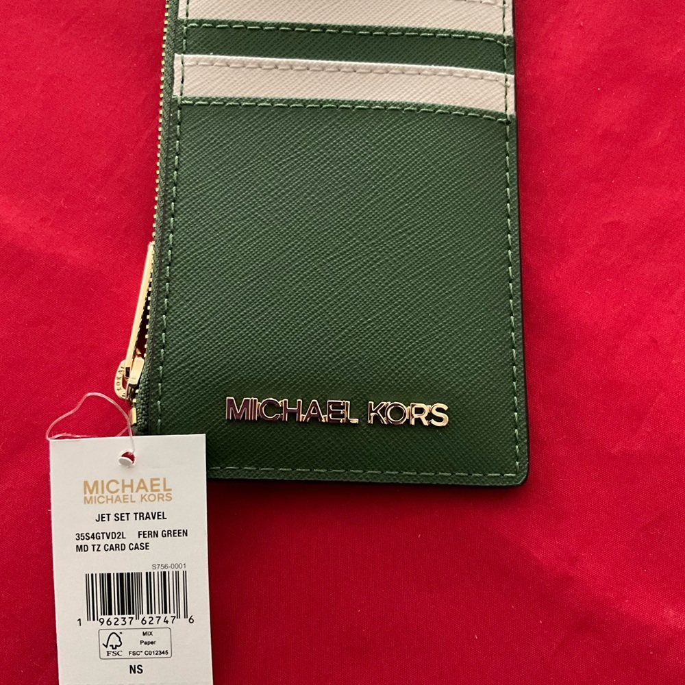NWT Michael Kors Jet Set Card Case - Picture 13 of 16